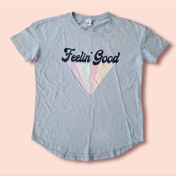 WILDFOX | "Feelin' Good" graphic oversized Tee Size XS - Picture 3 of 5